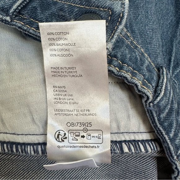 NWT We The Free Top Secret High Rise Jean Shorts Size 26 - Picture 7 of 10